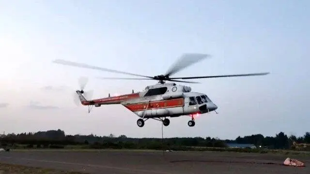 ۱۲ سورتی پرواز بالگردهای هلال‌احمر برای اطفای حریق جنگل‌های الیت چالوس