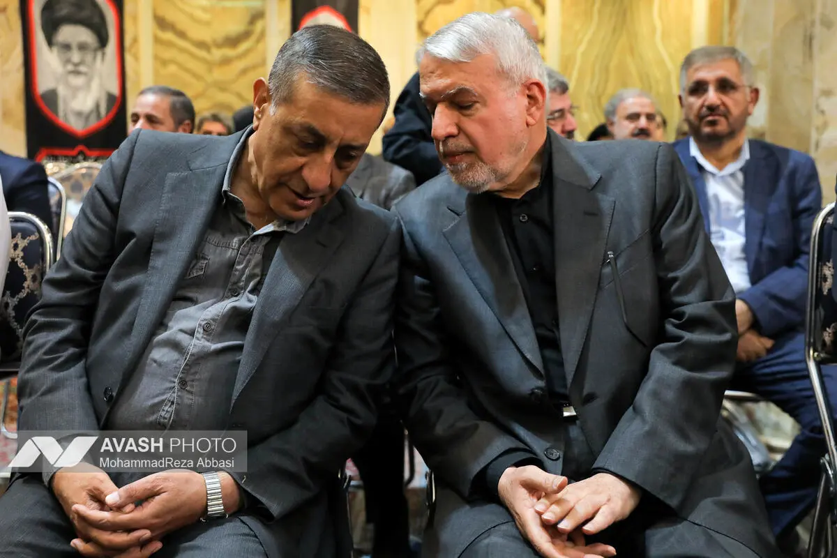مراسم گرامیداشت شهید علی لاریجانی و فرزندش شهید مرتضی لاریجانی