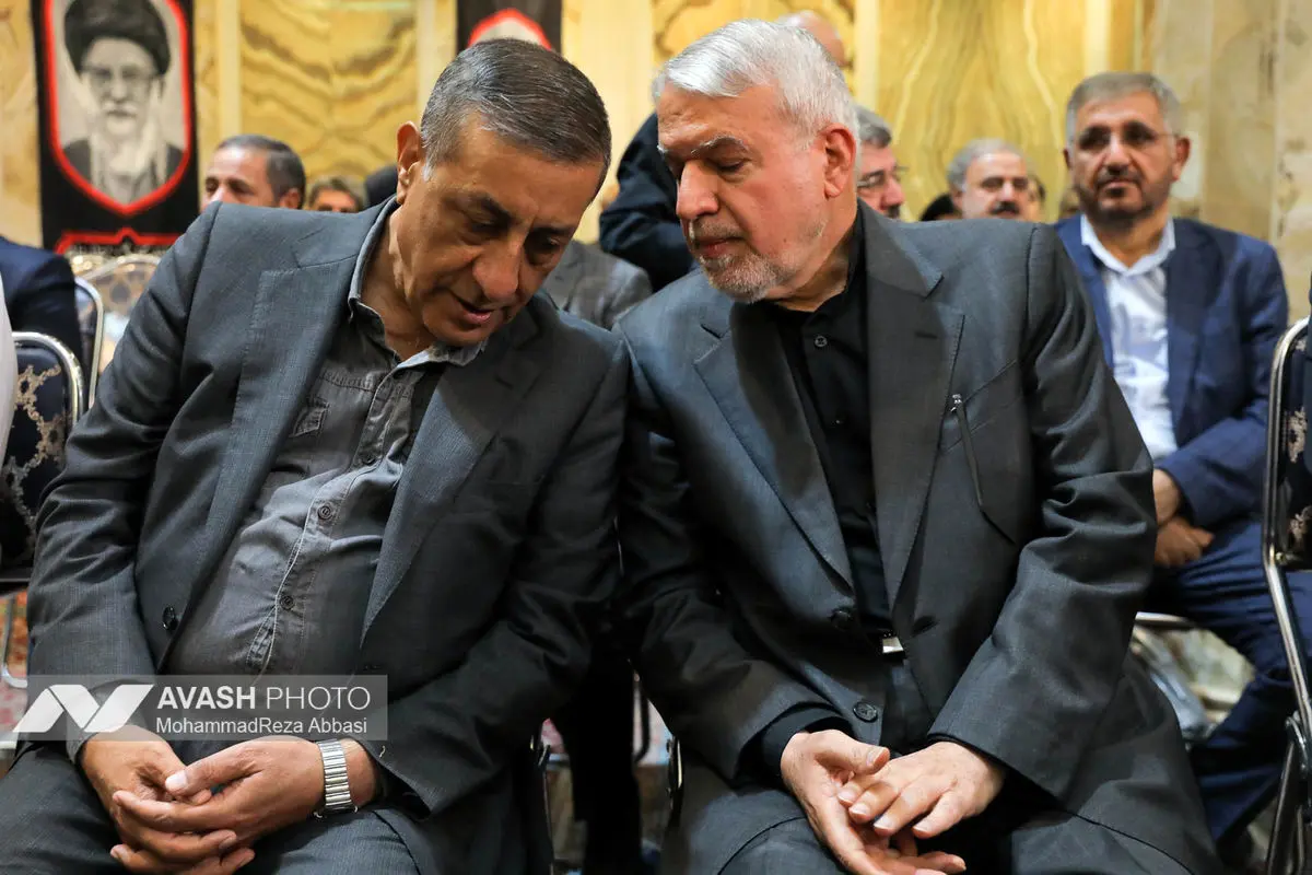 مراسم گرامیداشت شهید علی لاریجانی و فرزندش شهید مرتضی لاریجانی