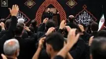 مراسم عزاداری حضرت اباعبدالله الحسین علیه‌السلام در حسینیه امام خمینی برگزار شد