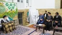 دیدار رئیس دفتر رئیس‌جمهور با آیت‌الله‌ شبیری زنجانی