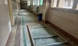 تصاویر حمله آمریکا و رژیم صهیونیستی به بیمارستان اندیمشک + ببینید 