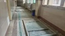 تصاویر حمله آمریکا و رژیم صهیونیستی به بیمارستان اندیمشک + ببینید 