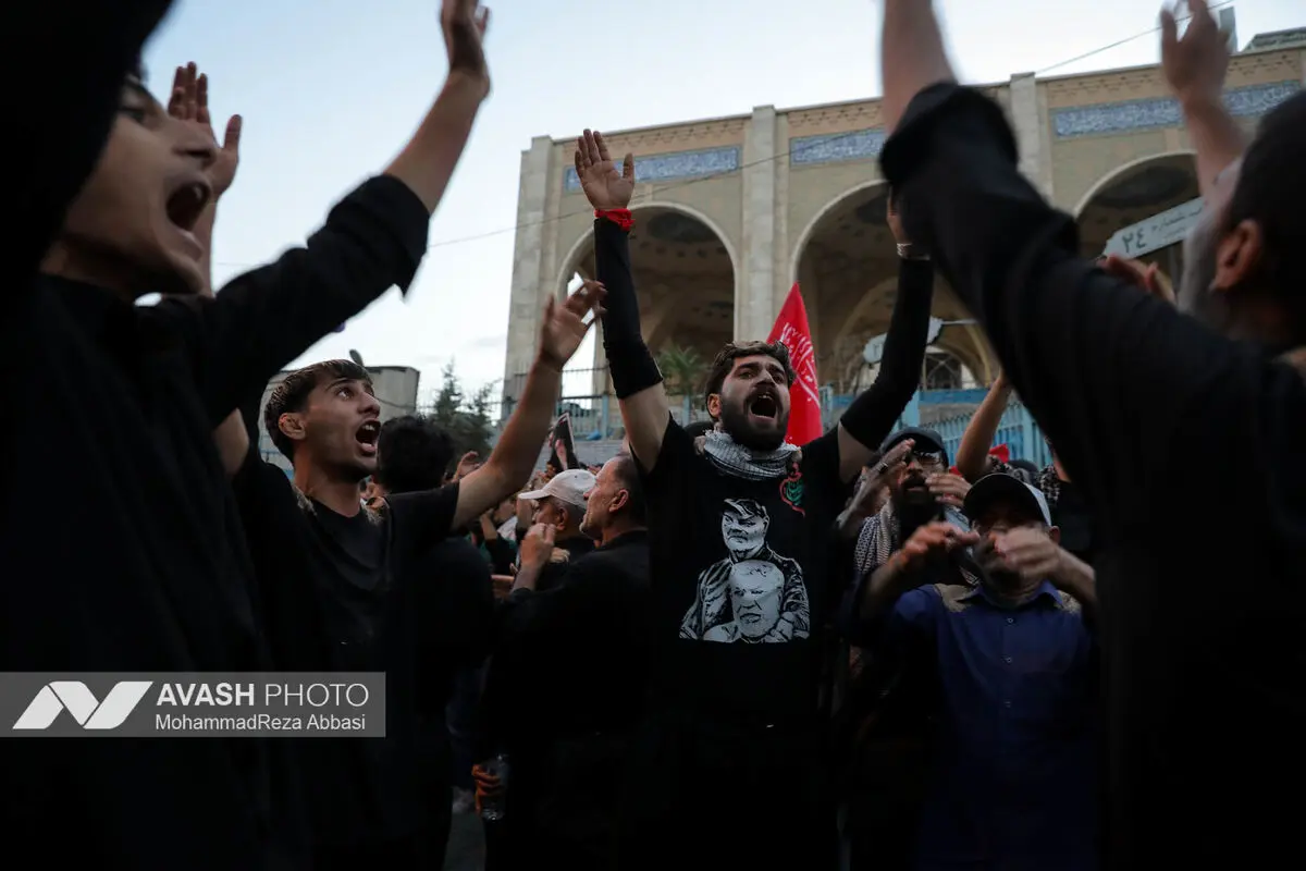 مراسم وداع با رهبر شهید انقلاب