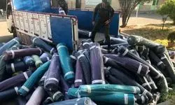 کشف ۲۰ میلیارد تومان پارچه قاچاق در تهران