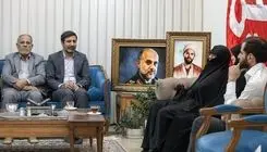 پیام جنتی به همسر سردار شهید رشید رسید