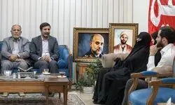 پیام جنتی به همسر سردار شهید رشید رسید