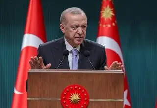 اردوغان: حماس برای مذاکرات صلح آمادگی نشان داده است