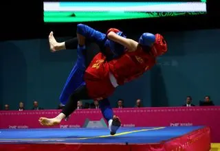 راهیابی سارا شفیعی به فینال ووشو