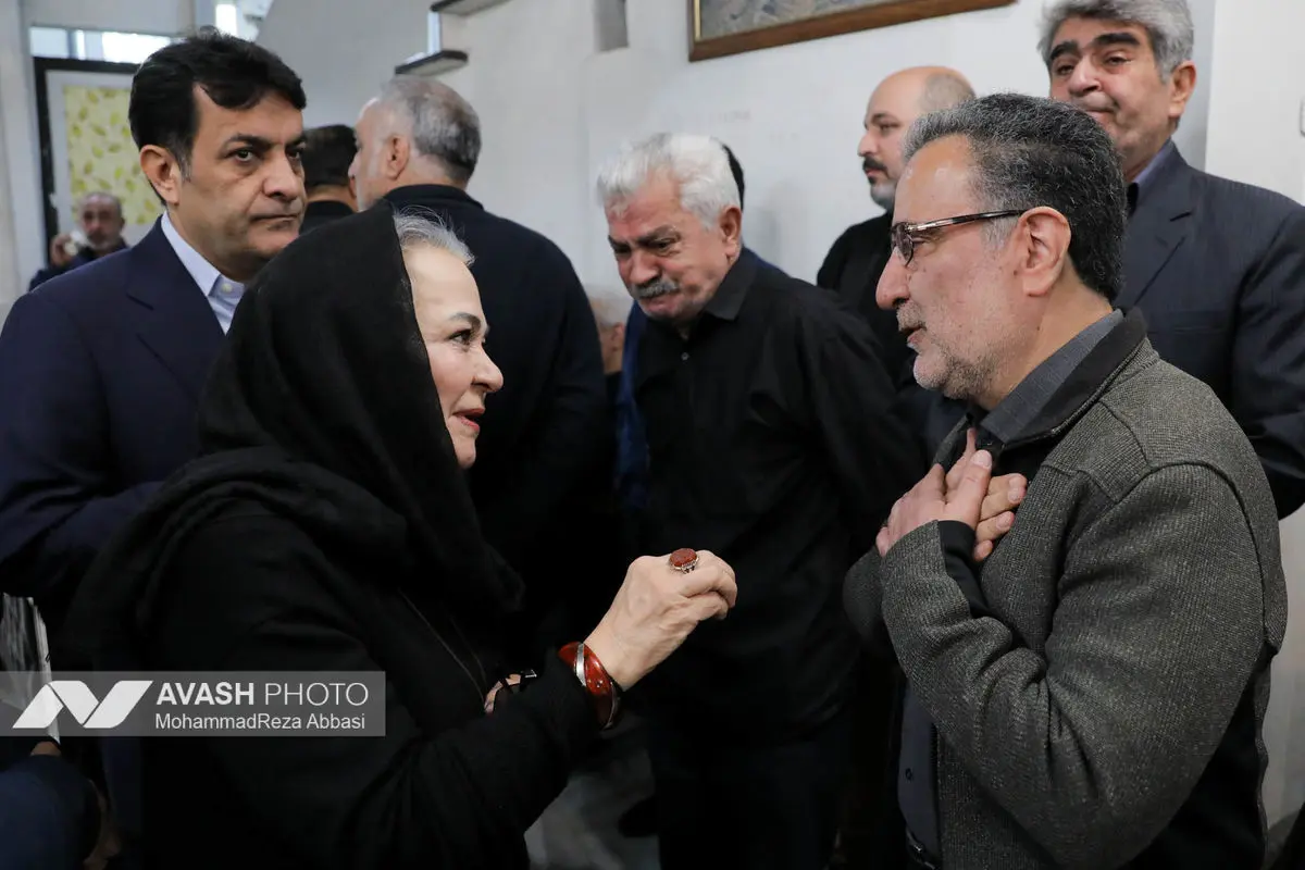 مراسم تشییع سید محمد تاج زاده