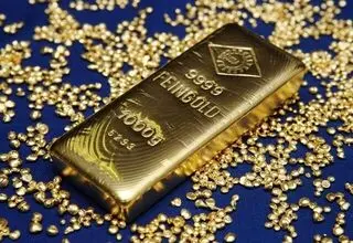 کاهش قیمت هر اونس طلا در معاملات روز دوشنبه