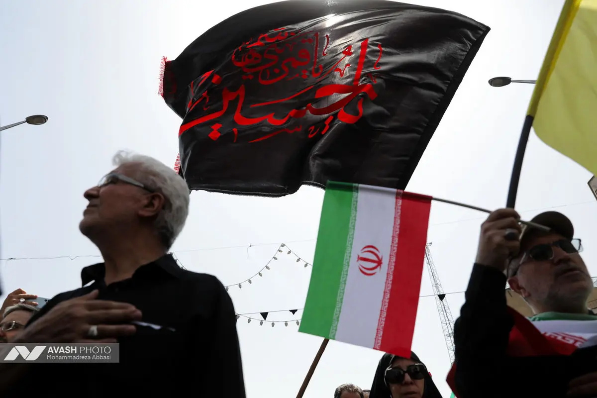 مراسم تشییع پیکر مطهر تعدادی از سرداران و فرماندهان، دانشمندان هسته‌ای