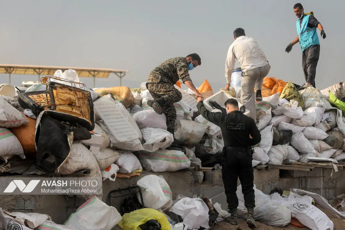 امحای ۲۰ تن مواد مخدر