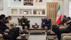 فرماندهان حشدالشعبی به کنسولگری ایران رفتند