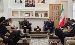 فرماندهان حشدالشعبی به کنسولگری ایران رفتند