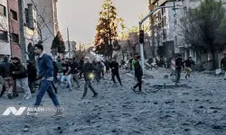 حمله هوایی صبح امروز به مناطق تهران