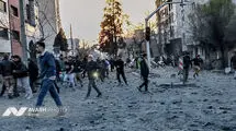 حمله هوایی به خیابان نجات‌الهی تهران +فیلم