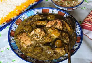 طرز تهیه شوید قورمه گیلانی