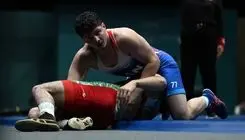 عبدی نخستین فینالیست کشتی فرنگی
