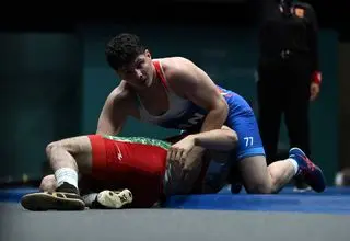 عبدی نخستین فینالیست کشتی فرنگی