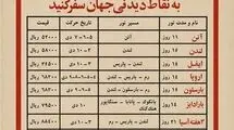 عکس/ تبلیغ عجیب از قیمت تورهای مسافرتی خارجی ۵۵ سال پیش