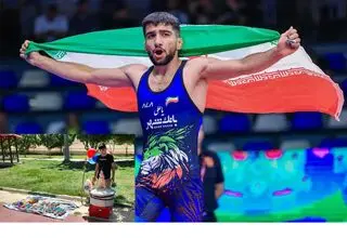 برد سرنوشت ساز پیام احمدی/ فینالیست کشتی فرنگی ایران مشخص شد