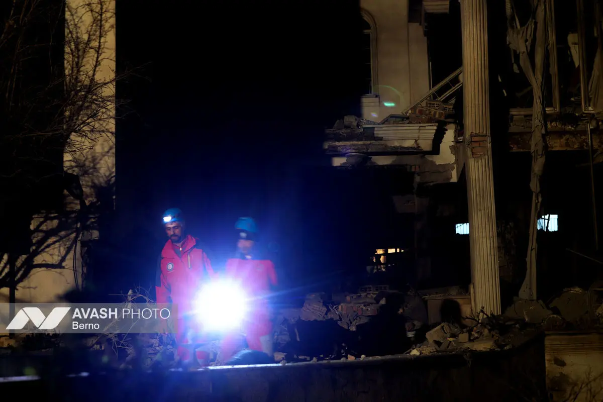 حملات شبانه آمریکایی - اسرائیلی به مناطق مسکونی تهران