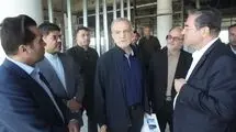 پزشکیان از روند احداث بیمارستان ۴۵۰ تخت‌خوابی شهید بهشتی ارومیه بازدید کرد