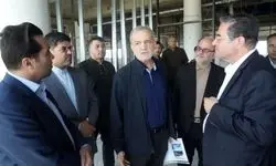 پزشکیان از روند احداث بیمارستان ۴۵۰ تخت‌خوابی شهید بهشتی ارومیه بازدید کرد