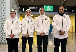 توقف دختران تنیسور ایران برابر استرالیا