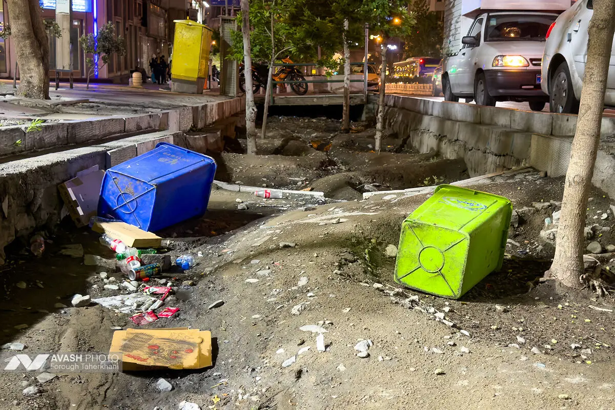 طوفان در تهران