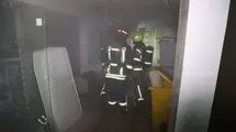 آتش‌سوزی گسترده در یک انبار در خیابان ری تهران