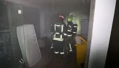 آتش‌سوزی گسترده در یک انبار در خیابان ری تهران