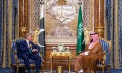 شریف با بن سلمان دیدار کرد
