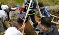 مرگ کارگر ۵۷ ساله براثر گازگرفتگی در چاه