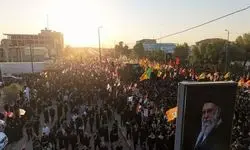 تشییع و وداع باشکوه با رهبر شهید ایران در نجف + عکس و فیلم 