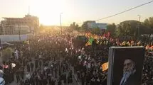 تشییع و وداع باشکوه با رهبر شهید ایران در نجف + عکس و فیلم 