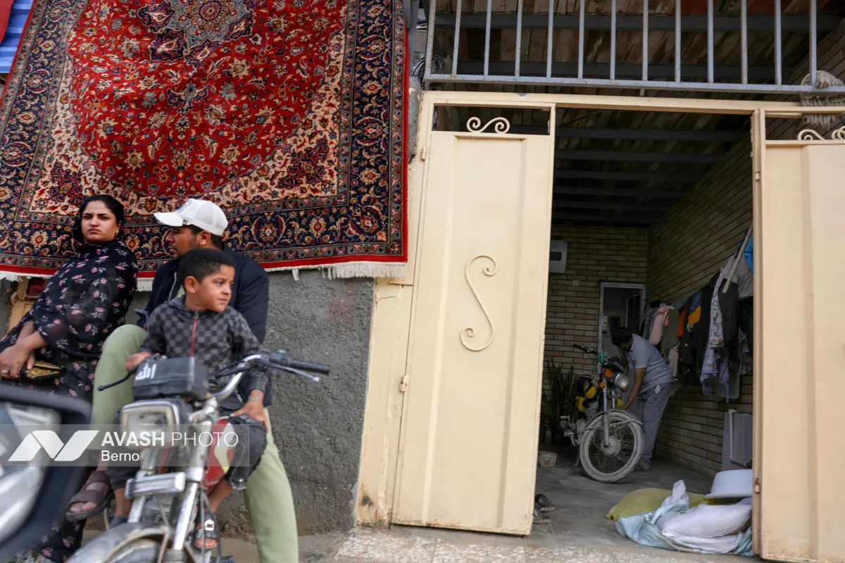 جزیره قشم پس از وقوع سیل