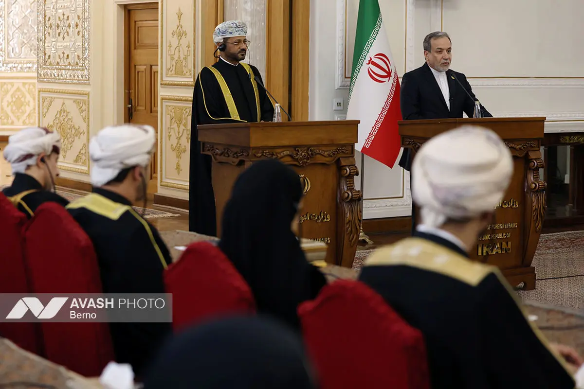 دیدار وزیر خارجه عمان با وزیر خارجه ایران