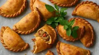 طرز تهیه پیراشکی گوشت فوری و خوشمزه