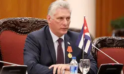 رئیس جمهور کوبا شهادت رهبر انقلاب را تسلیت گفت