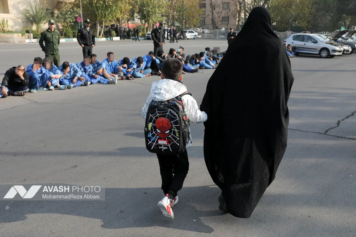 اجرای طرح دستگیری سارقان و مالخران در شهر تهران