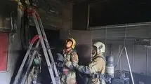 جزئیات آتش سوزی در دل پاساژ طلافروشان تهران+تصاویر