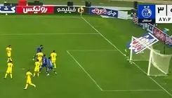 خلاصه بازی فجرسپاسی صفر- استقلال۳ + فیلم