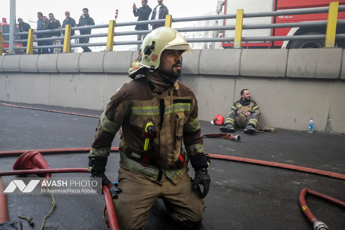 آتش‌سوزی بازار بزرگ جنت‌ - تهران
