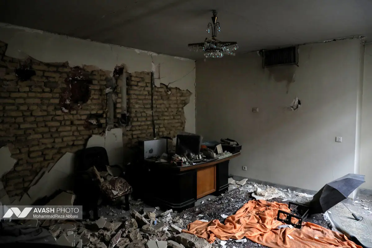 حمله موشکی به دفتر شبکه العربی قطر در تهران