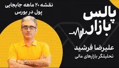 نقشه ۲۰ ماهه جابجایی پول در بورس