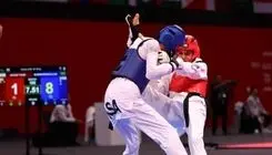 حذف نخستین نماینده تکواندو ایران در روز دوم