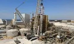 پایان عملیات نصب راکتور در مجتمع پتروشیمی هنگام