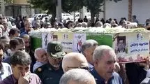 تشییع پیکر جانباز و نماینده سابق ایلام بر دستان مردم
